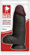 Captain Red The Colossus - Realistische Dildo - 26 7.5cm - Zwart
