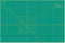 Olfa 30192 - Snijplank - 45 x 30 cm - Groen