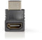 Nedis CVBW34902AT - HDMI Kabel - 270° Aansluiting - Grijs