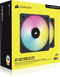 Corsair iCUE AF140 RGB ELITE PWM Fan - 140mm - Multicolour - (2 stuks)