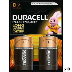 DURACELL Alkalinebatterijen - LR20 - 1,5 V - 10 stuks (10 stuks)