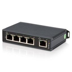 Startech IES5102 - 5-poorts industriële Ethernet switch - 200 Mbps - IP30