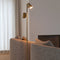 Atmooz - Vloerlamp Kisoro - G9 - Staande Lamp - Stalamp - Woonkamer - Goud - Hoogte 144cm - Metaal