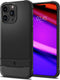 Spigen ACS06703 - Rugged Armor Magfit Case - Schokabsorberend - Zwart