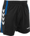 hummel Aarhus Shorts - Sportbroek Kids - Sneldrogend - Zwart/Blauw