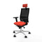 Bureaustoel Piqueras y Crespo 2D026N2 Donker oranje
