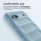 iMoshion Hoesje Geschikt voor Google Pixel 6a Hoesje Siliconen - iMoshion EasyGrip Backcover - Lichtblauw
