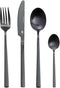 Bo-Camp - Industrial - Bestekset - 16-Delig - 4 Personen - Zwart (16 stuks)