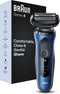 Braun 61-B1000s - Scheerapparaat - SensoFlex hoofd SensoFoil mesjes - Blauw