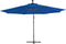 vidaXL - Zweefparasol - met - aluminium - paal - 350 - cm - blauw