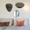 Atmooz - Wandspiegel Stone XL - 143cm hoog - Metaal - Badkamer / Woonkamer - Hangend