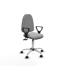 Piqueras y Crespo BFN05RF - Bureaustoel - Verstelbare hoogte - Lichtgrijs