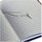 Dagboek met Accessoires DKD Home Decor Blauw (27 x 4.3 x 17.5 cm)