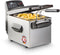 Fritel Turbo SF 4345 - Friteuse - Dubbel verwarmingselement - Inox