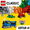 LEGO Classic - Creatieve Medium Opbergdoos - 484 onderdelen - 35 kleuren