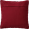 Dutch Decor GIDI - Kussenhoes velvet 45x45 cm Merlot - rood - met rits