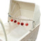 Puch Poppenwagen Retro Rotan creme