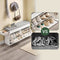 SoBuy FSR64-WG - Schoenenkast - 2 kleppen - Wit