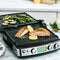 Contactgrill Glossy Black - 2200 W - Vaatwasser veilig - Zwart