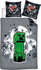 Minecraft Dekbedovertrek 140 x 200 cm - polykatoen