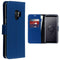 Accezz Samsung Galaxy S9 - Wallet Softcase Bookcase - 3 pashouders - Donkerblauw