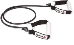 Reebok Resistance Tube - Weerstandsband Verstelbaar - Heavy - Zwart (1 stuk)