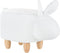 BUNNY - Hocker - Gebroken wit - Polyester