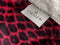 Linnick Flanel Fleece Deken + Hoodie met Capuchon Snake - bordeaux/black - 140x200cm - 130x180cm - Plaid