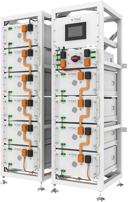 V-TAC OHR105.4K-206 - HV Batterij Set 105kW - LiFePO₄ Technologie - Wit