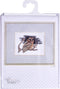 Thea Gouverneur - Borduurpakket met telpatroon - 1030 - Voorgesorteerde DMC Garens - Uil - Linnen - 12 cm x 16 cm - DIY Kit