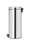 Brabantia NewIcon Prullenbak - 30 liter - Pedaalemmer - Brilliant Steel
