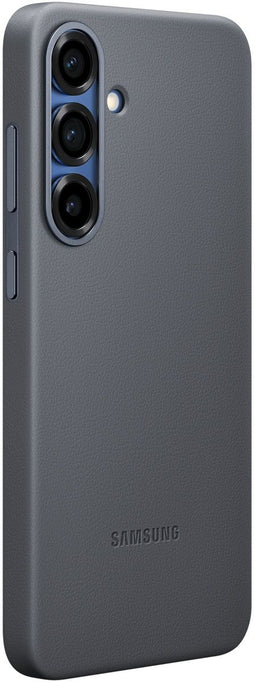 Samsung Galaxy S25+ - Soft Case - Vegan Leder - Zwart