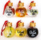 Gift Republic Drank Kerstballen (set van 6)