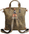 Berba Leren Convertible Shopper 13 inch Barbarossa Femme 825-149 Groen