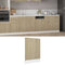 vidaXL - Vaatwasserpaneel - 45x3x67 - cm - spaanplaat - sonoma - eikenkleurig