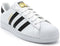 adidas Superstar - Lage sneakers - Aansluitende pasvorm - Wit/zwart/goud - Maat 44