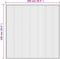 vidaXL - Vloerkleed - vierkant - 100x100 - cm - bamboe - bruin