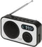 Adler AD 1906 - Portable Radio/DAB(+)/Cd speler - AM-FM Radio Wekkerfunctie - 95mm hoog - 160mm breed