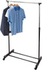 Storage solutions Kledingrek met wielen enkele stang 80x42x(90-165) cm