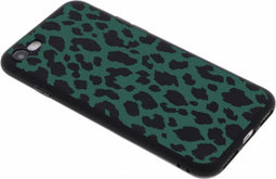 Hoesje Siliconen Geschikt voor iPhone SE (2022) / SE (2020) / 8 / 7 - Design Backcover Color - Meerkleurig / Panther Illustration