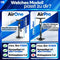 NEXTCOVER® fietspomp - Vloerpomp - Airflow-technologie - Manometer - Alle ventielen