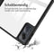 imoshion Tablet Hoes - Geschikt voor Xiaomi Redmi Pad SE - Trifold Hardcase Bookcase - Zwart