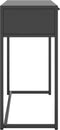 vidaXL - Wandtafel - 72x35x75 - cm - staal - antracietkleurig