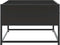 vidaXL - Salontafel - 100x50x35 - cm - bewerkt - hout - en - metaal - zwart
