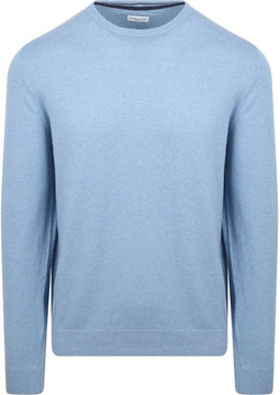 McGregor Trui Merinowol Ice Blauw - Maat XXL - Heren - Pullovers