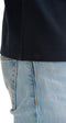 Mario Russo Pique Longsleeve Shirt - Coltrui Heren - 65% Polyester 35% Katoen - Navy (XXL)