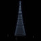 LED Kerstboom met 550 LED Koudwit 160 x 160 x 500 cm Metaal