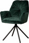 SIDD Palma armchair - fabric Bluvel 78 green