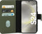 Mobiparts - Leather 2 in 1 Wallet Case - Uitneembare backcover en ruimte voor pasjes - Groen