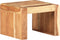 vidaXL - Bijzettafel - 43x40x30 - cm - massief - acaciahout